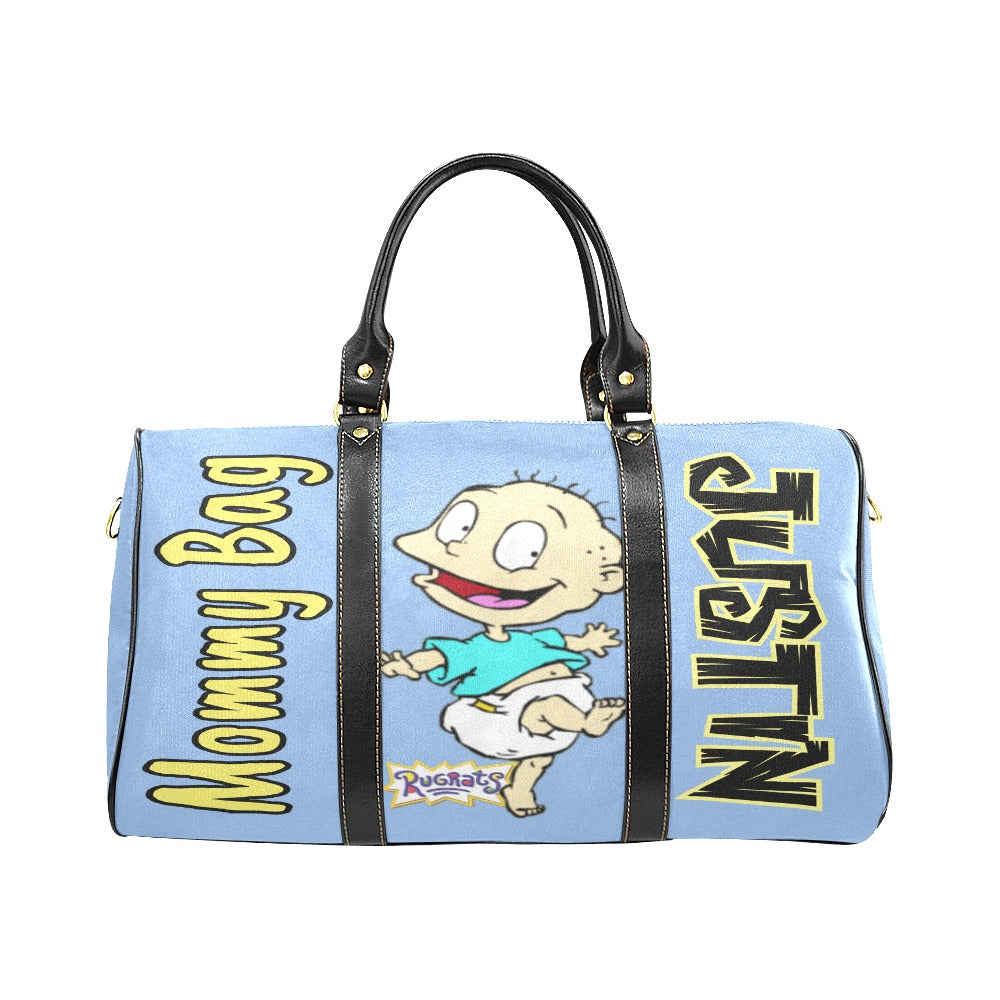 Blue and Yellow Mommy Bag