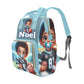 Touchdown on Blue Baby Backpack