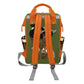 Twin & Nem Orange/Green Baby Diaper Bag Backpack