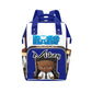 Who's the Boss Blue Diaper Baby Bag Backpack