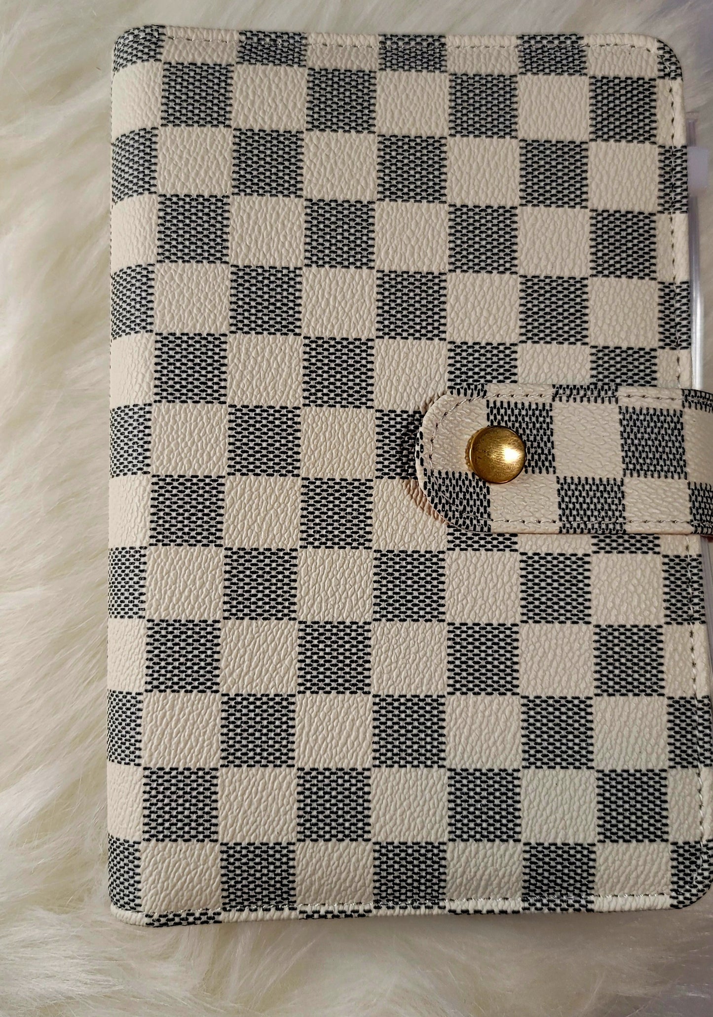 Checkered Luxury Binders