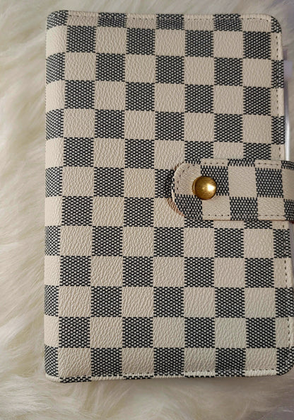 Checkered Luxury Binders