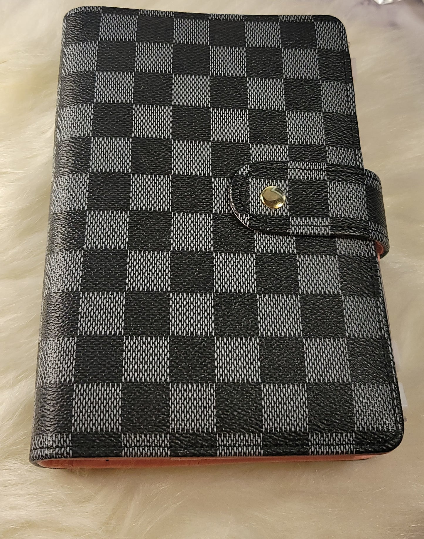 Checkered Luxury Binders