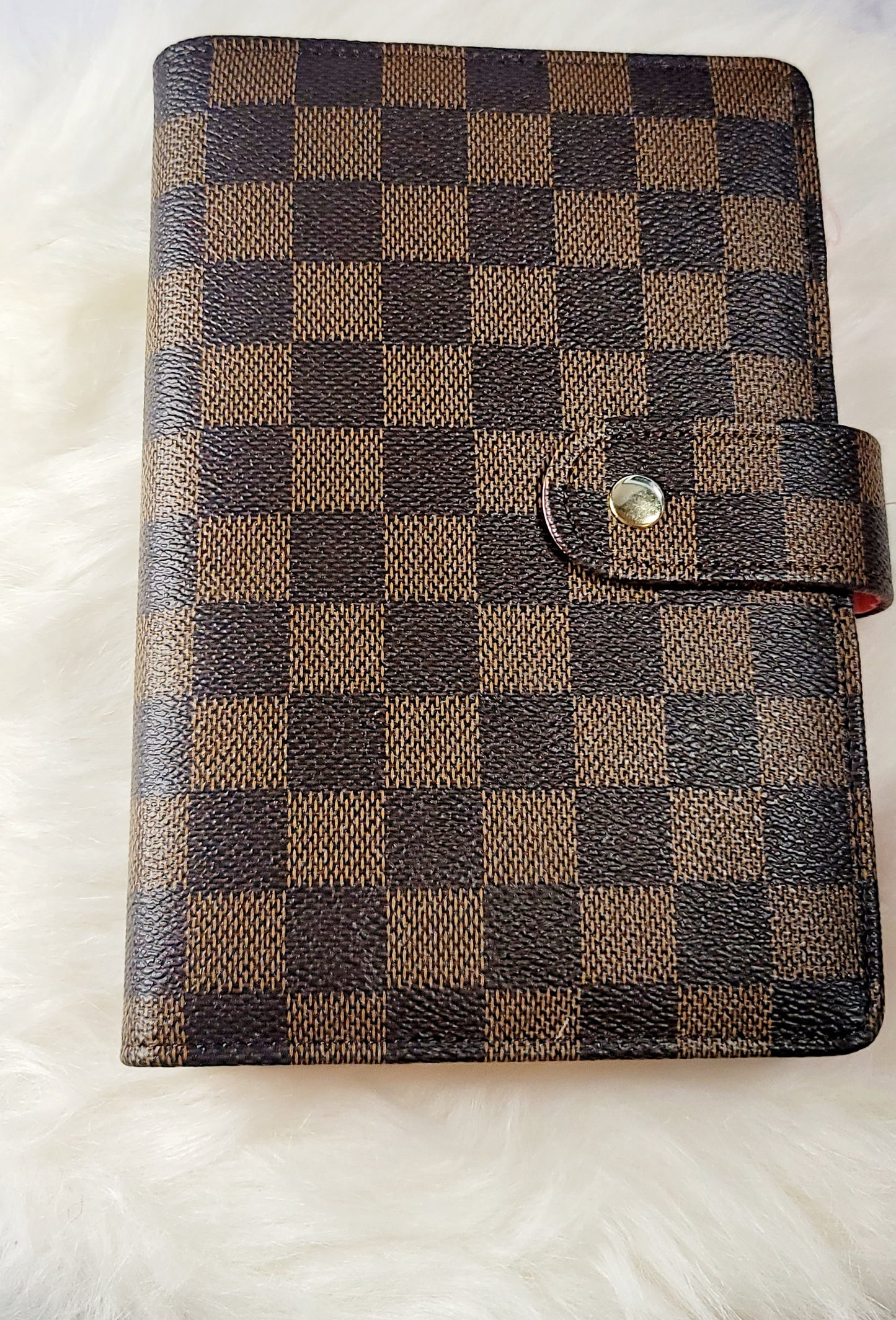 Checkered Luxury Binders